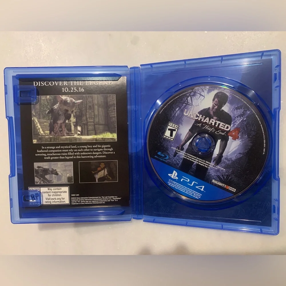 PS4 Unchartered 4- A Thief’s End game